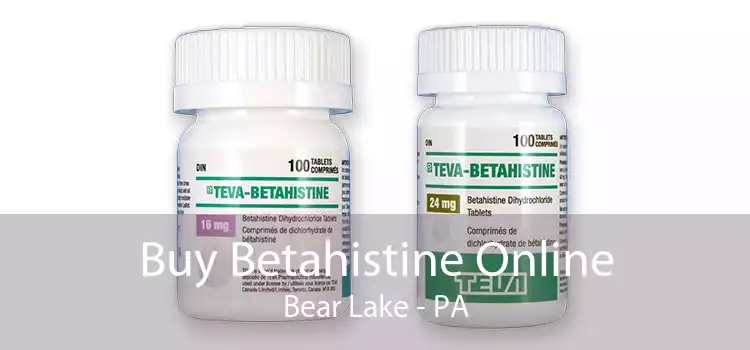 Buy Betahistine Online Bear Lake - PA
