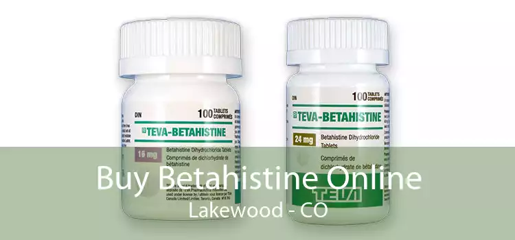 Buy Betahistine Online Lakewood - CO